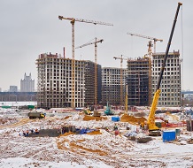 «ИНТЕКО»: в первой очереди West Garden завершено возведение монолитных конструкций корпусов