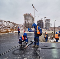 По двум корпусам второй очереди West Garden выполнены фундаментные плиты