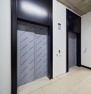 В двух корпусах West Garden установлены лифты