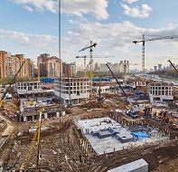 В West Garden завершено устройство свайного основания