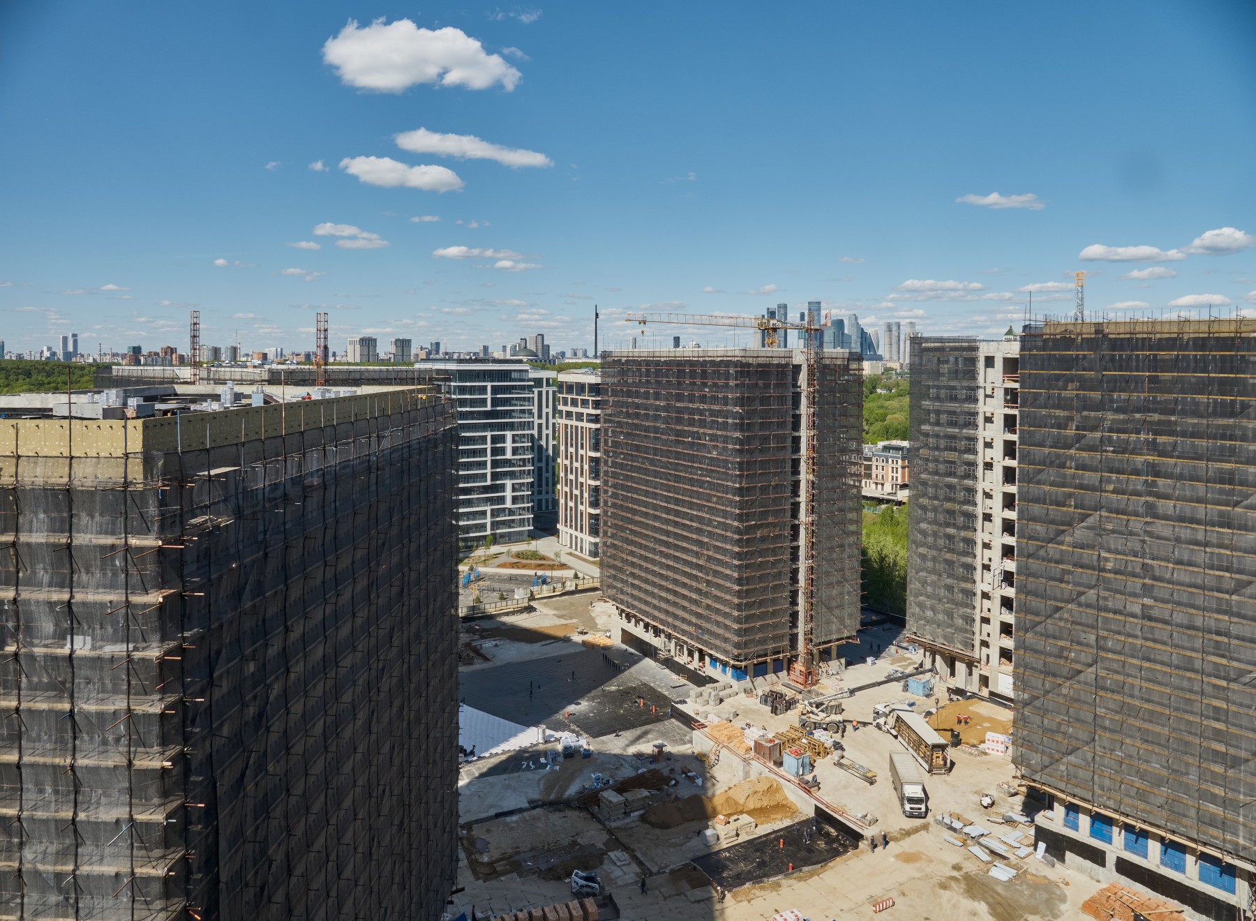 В трех корпусах West Garden началась чистовая отделка